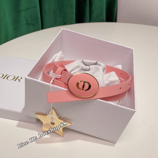 Dior2021春夏新款女士腰帶 迪奧衿belt高腰線CD徽標皮帶  jjp2771